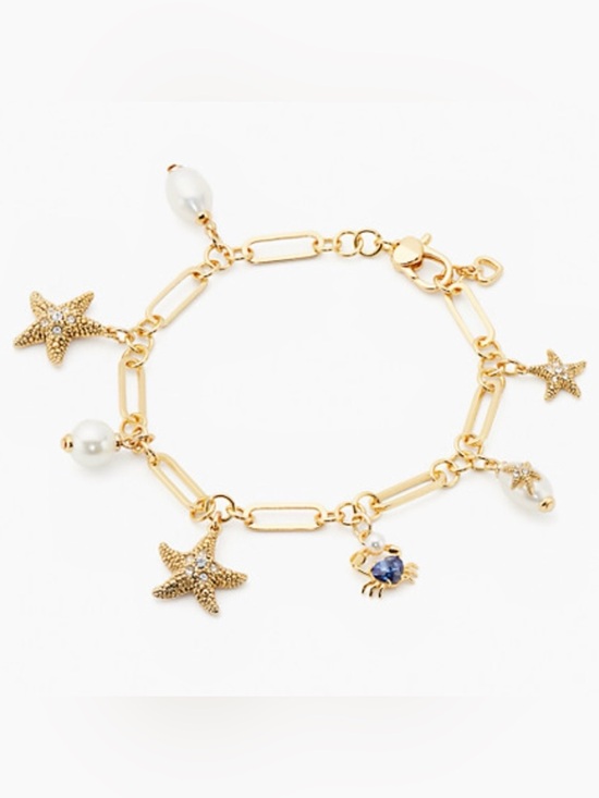 kate spade Jewelry - Kate Spade Sea Star Charm Bracelet NEW